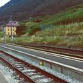 Anche la stazione conserva la caratteristica del paesino di montagna.